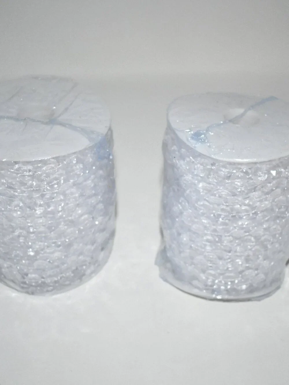XINHUIDALSQ Crystal Garland Set of 2- 99 FT @ Clear Acrylic Diamond Bead Strand